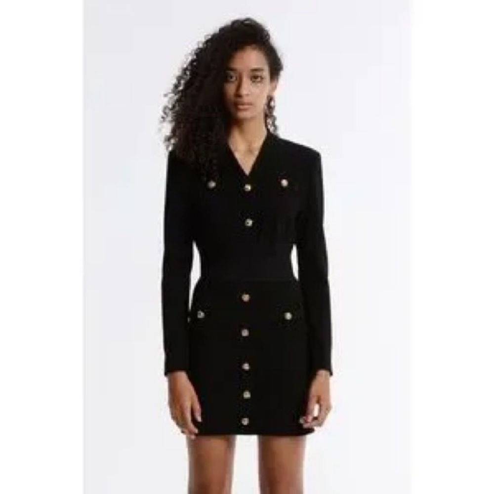 NWT Urban Revivo Women’s Black Knitted dress